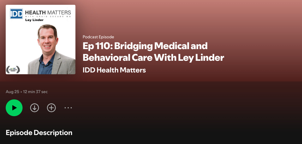 IDD Health Matters Podcast