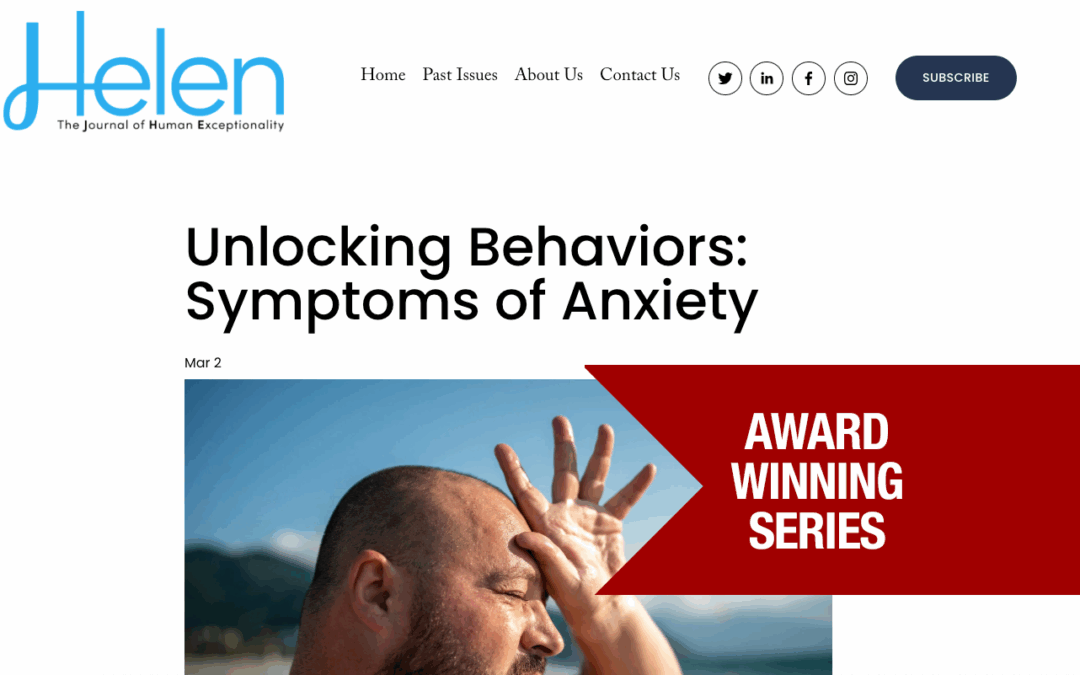 Unlocking Behaviors: Symptoms of Anxiety